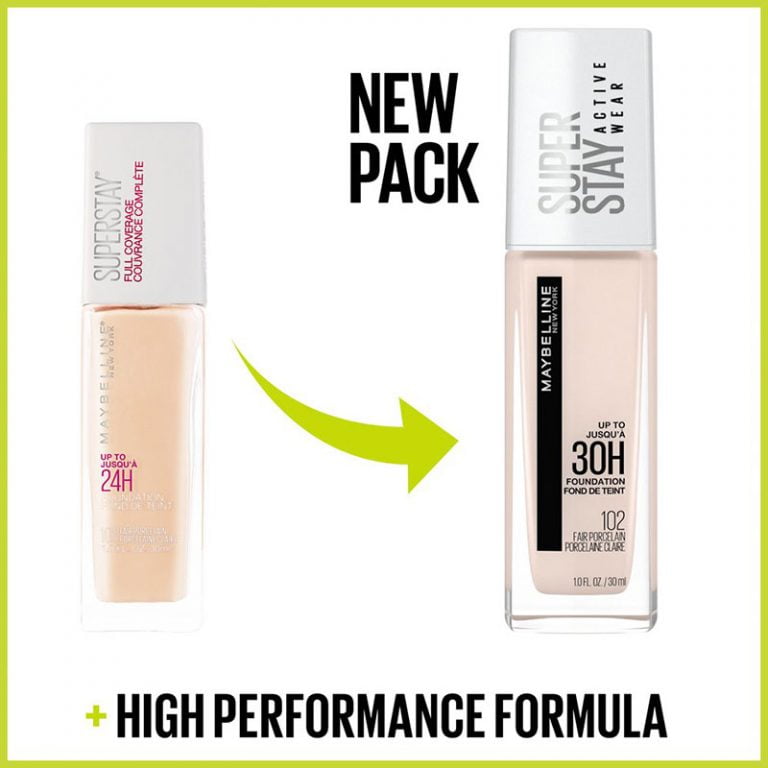Maybelline SuperStay Full Coverage Foundation - 130 Buff Beige (30ml)