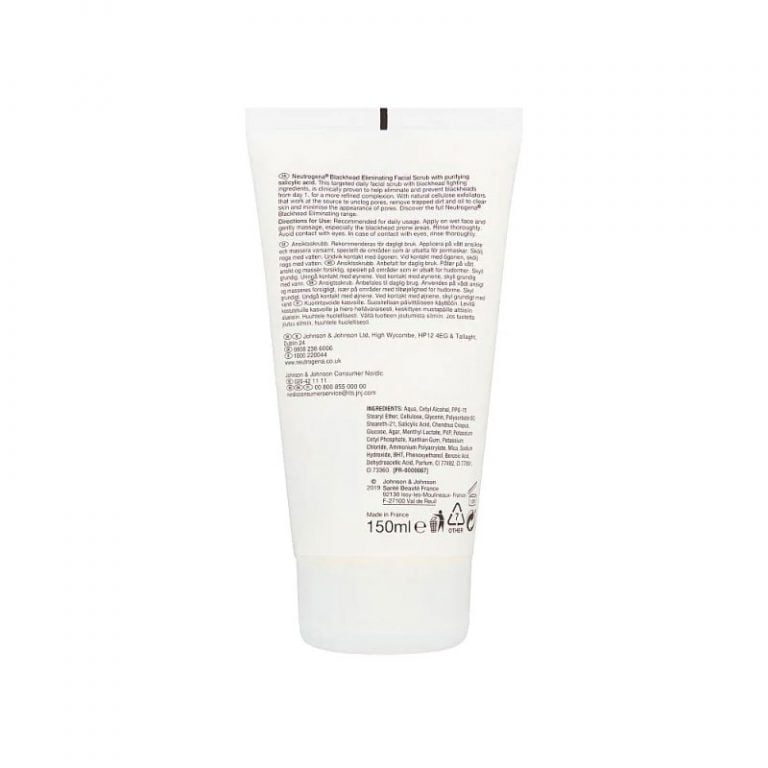 Neutrogena Blackhead Eliminating Facial Scrub - 150ml