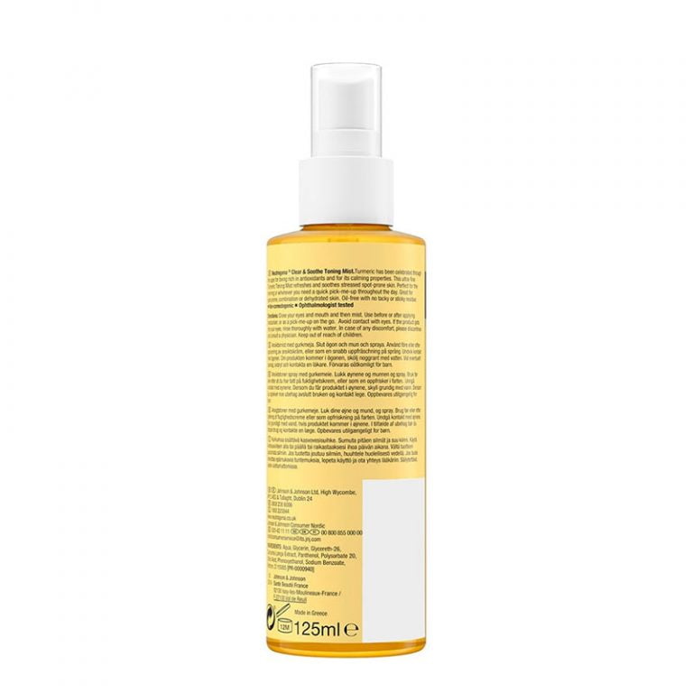 Neutrogena Clear & Soothe Toning Mist - 125ml