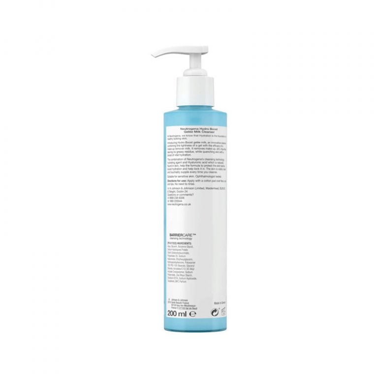 Neutrogena Hydro Boost Gelee Milk Cleanser for Hydration - 200ml