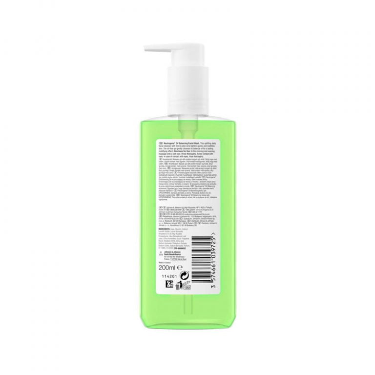 Neutrogena Oil Balancing Facial Wash - 200ml