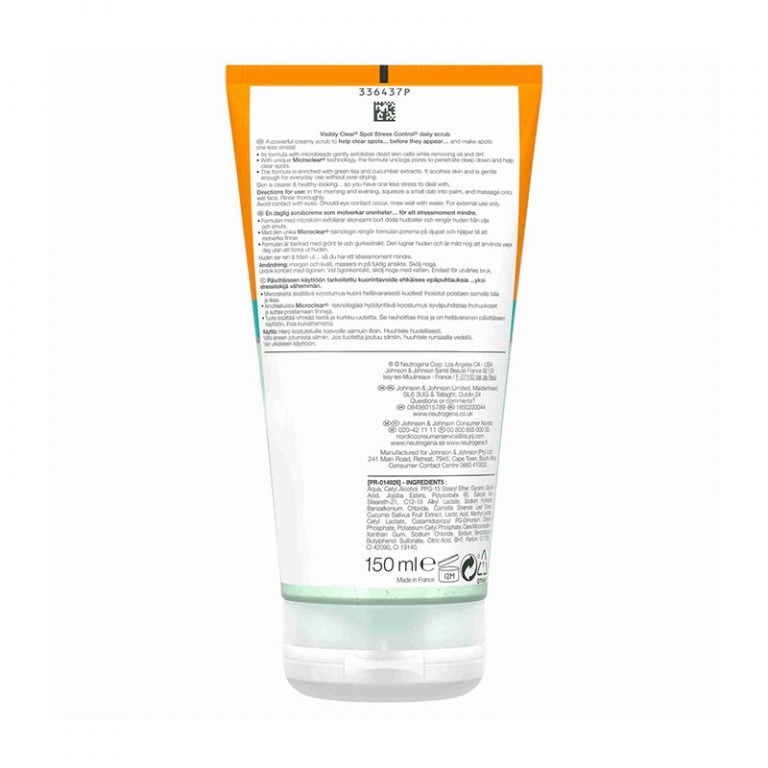 Neutrogena Spot Stress Control Daily Scrub - 150ml