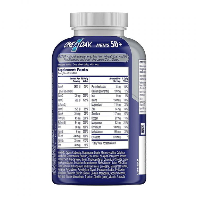 One A Day Men's 50+ Healthy Advantage Multivitamin - 300 Tablets