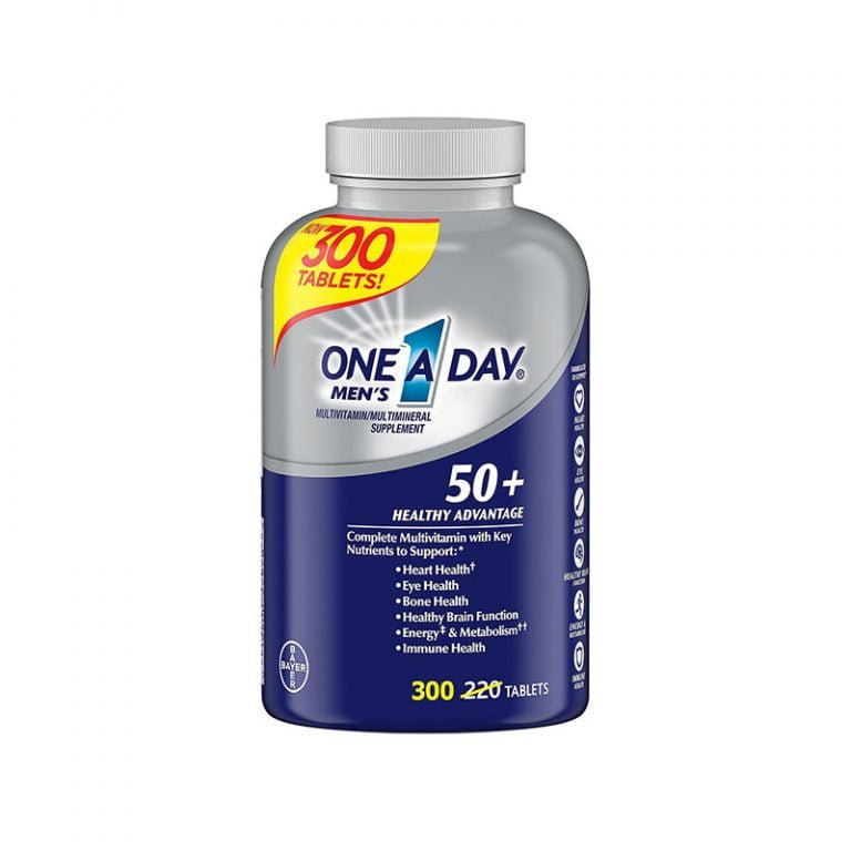 One A Day Men's 50+ Healthy Advantage Multivitamin - 300 Tablets
