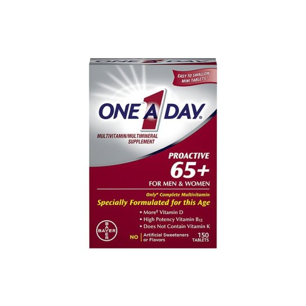 One A Day Proactive 65+ Multivitamin for Men and Women - 150 Tablets