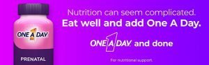 One A Day Women's Prenatal 1 Multivitamin - 30 Softgels