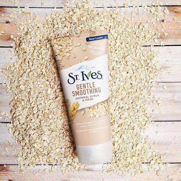 St. Ives Gentle Smoothing Oatmeal Scrub & Mask – 170ml