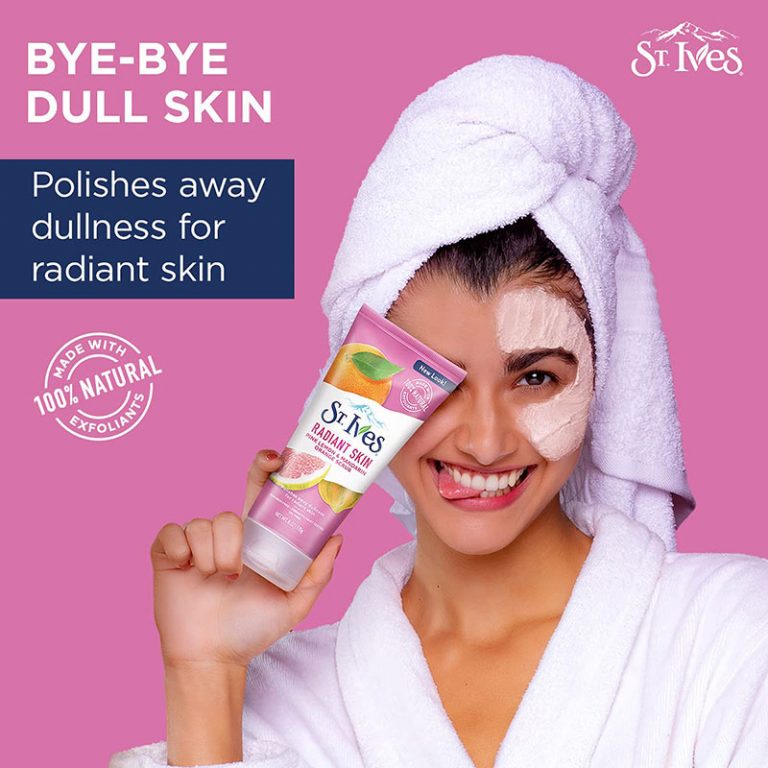 St. Ives Radiant Skin Pink Lemon and Mandarin Orange Face Scrub - 170gm