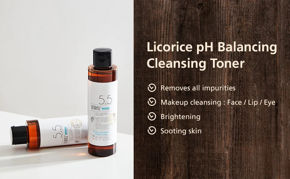 Acwell Licorice pH Balancing Cleansing Toner – 150ml