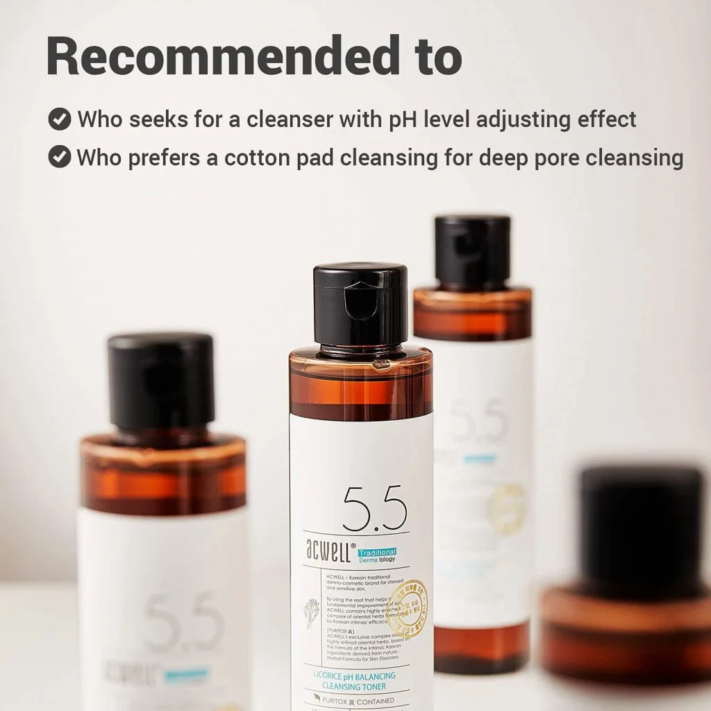Acwell Licorice pH Balancing Cleansing Toner – 150ml