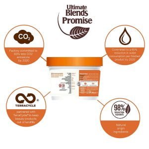Garnier Ultimate Blends Hair Food Papaya 3-in-1 Damaged Hair Mask Treatment - 390ml