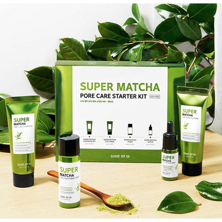 How To Use Some By Mi Super Matcha Pore Care Starter Kit