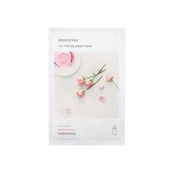 Innisfree My Real Squeeze Mask – Rose (20ml)