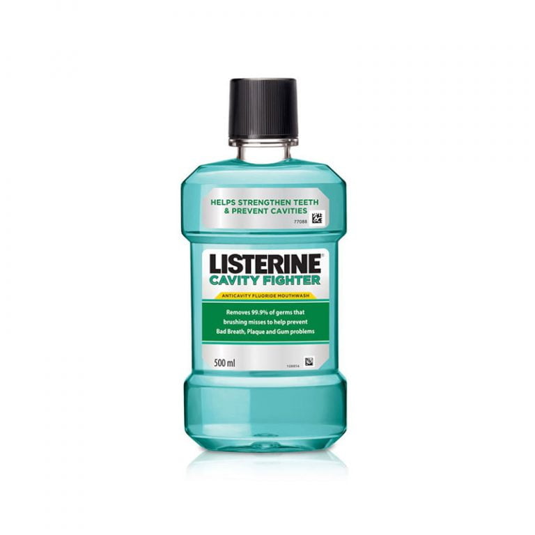 Listerine Cavity fighter Mouthwash - 500ml