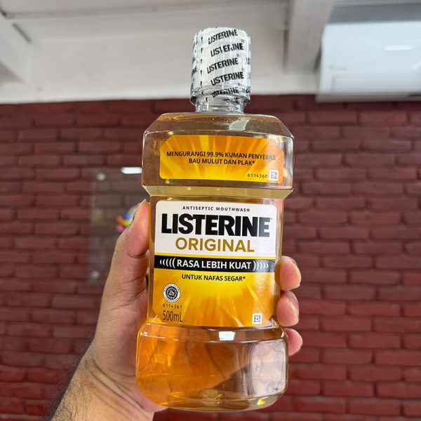 Listerine Original Liquid Mouthwash - 500ml