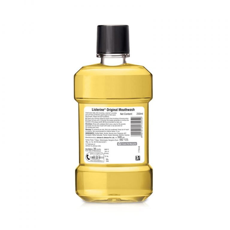 Listerine Original Mouthwash - 250ml