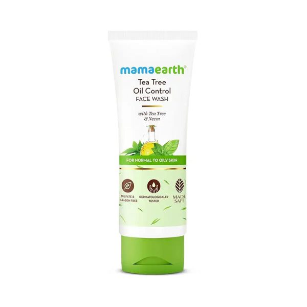 Mamaearth Tea Tree Facewash for Normal To Oily Skin - 100ml