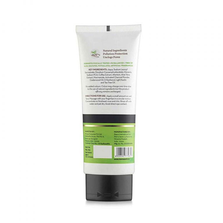 Mamaearth charcoal facewash for oil control - 100ml