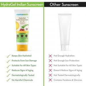 Mamaearth hydraGel indian sunscreen - 50gm