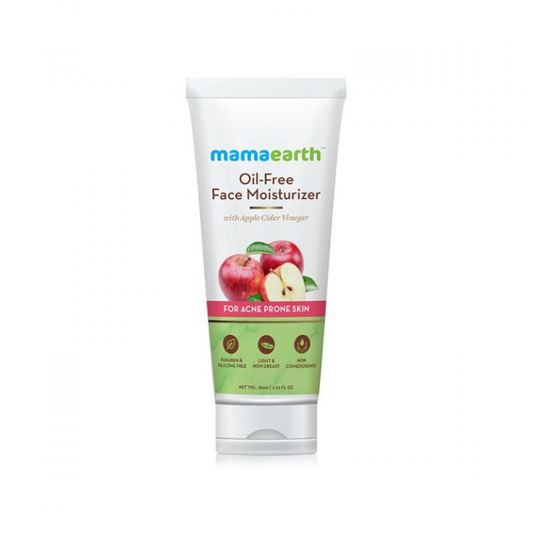 Mamaearth oil-free face moisturizer for acne-prone skin - 80ml