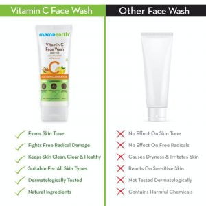 Mamaearth vitamin C face wash - 100ml