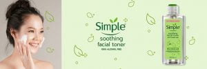 Simple Kind To Skin Soothing Facial Toner - 200ml
