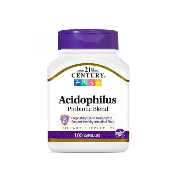 21st Century Acidophilus Probiotic Blend - 100 Capsules