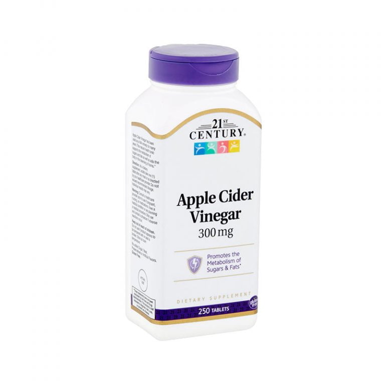 21st Century Apple Cider Vinegar 300mg 250 Tablets