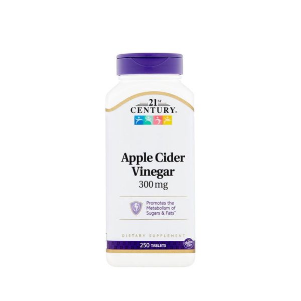 21st Century Apple Cider Vinegar 300mg 250 Tablets