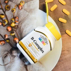21st Century B-Complex Plus Vitamin C - 100 Tablets