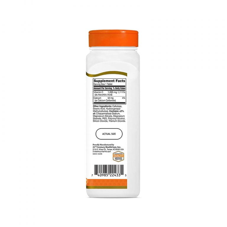 21st Century Vitamin C -1000mg 110 Tablets