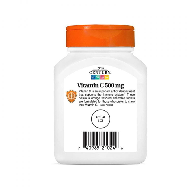 21st Century Vitamin C 500mg Orange - 110 Tablets
