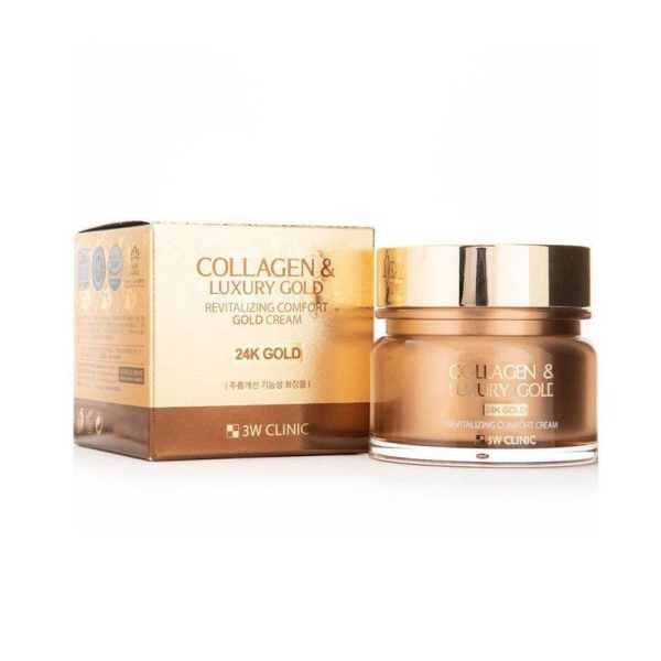 3W Clinic Collagen & Luxury Gold Cream - 100ml