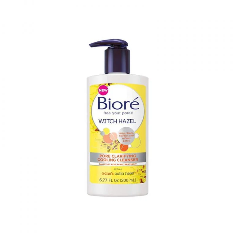Biore Witch Hazel Pore Clarifying Cooling Cleanser - 200ml