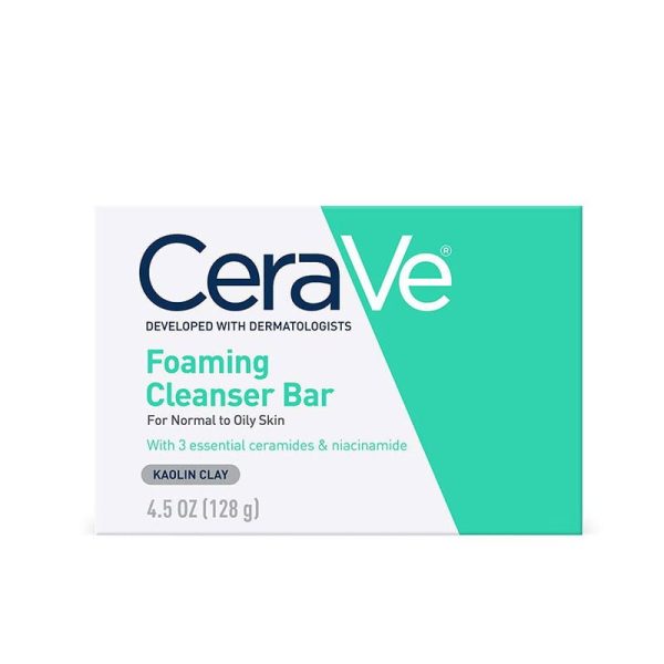 CeraVe Foaming Cleanser Bar - 128gm