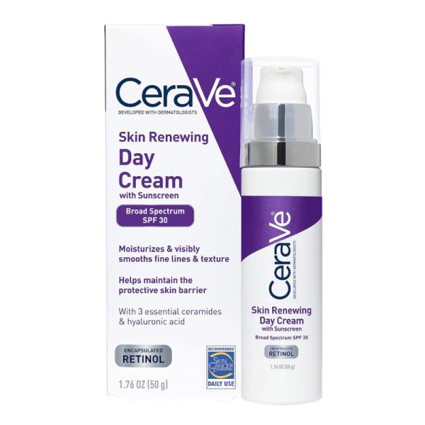 CeraVe Skin Renewing Day Cream - 50gm