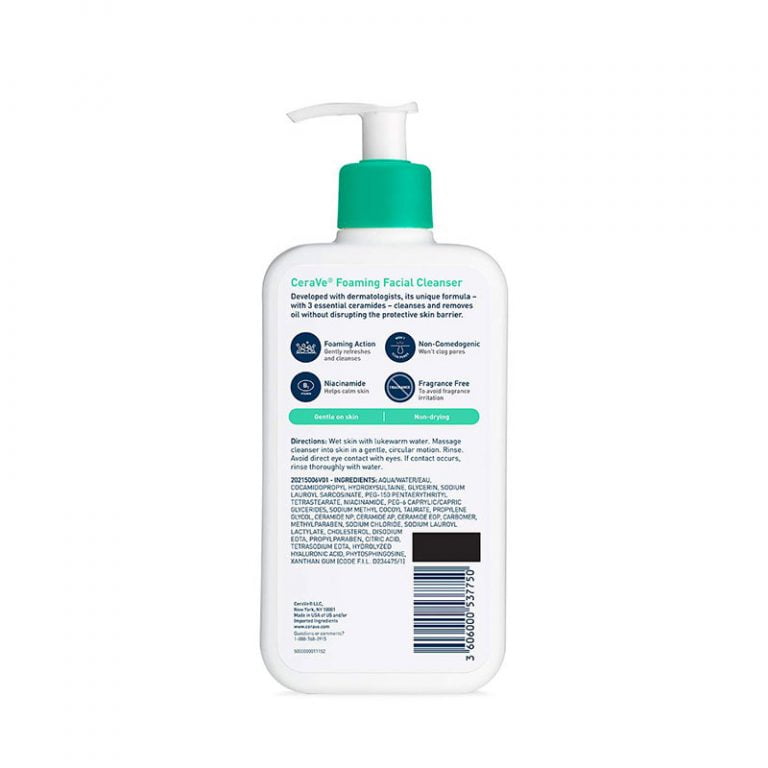 Cerave Foaming Facial Cleanser - 355ml