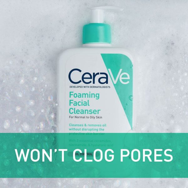 Cerave Foaming Facial Cleanser - 355ml - SKINCARE SHOP