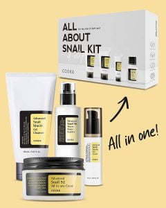 Cosrx All About Snail Kit 4-step