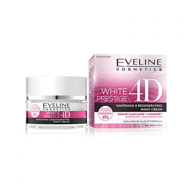 EVELINE 4D Intensive Whitening Night Cream - 50ml