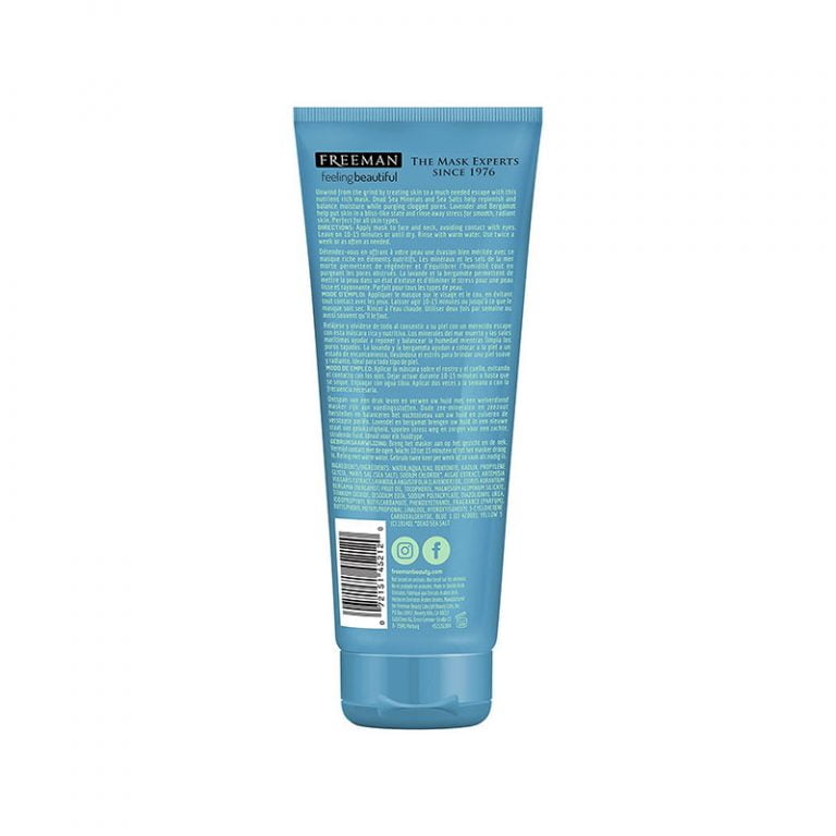 FREEMAN Anti-Stress Dead Sea Minerals Facial Clay Mask - 175ml