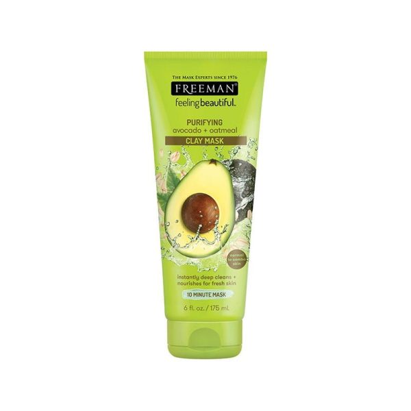 FREEMAN Purifying Avocado Oatmeal Facial Clay Mask - 175ml