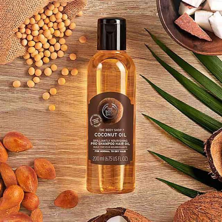 The Body Shop Coconut Oil Brilliantly Nourishing Pre-Shampoo Hair Oil (200ml)