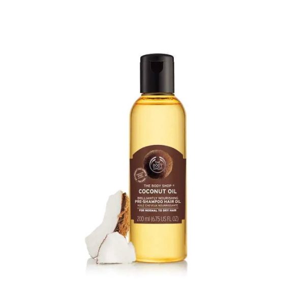 The Body Shop Coconut Oil Brilliantly Nourishing Pre-Shampoo Hair Oil (200ml)