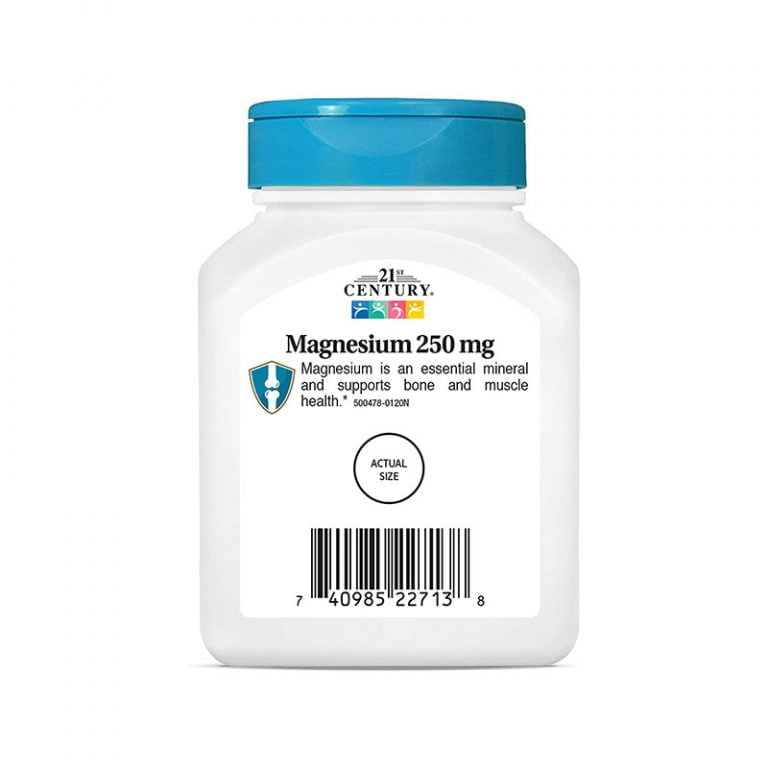 21st Century Magnesium 250mg - 110 Tablets