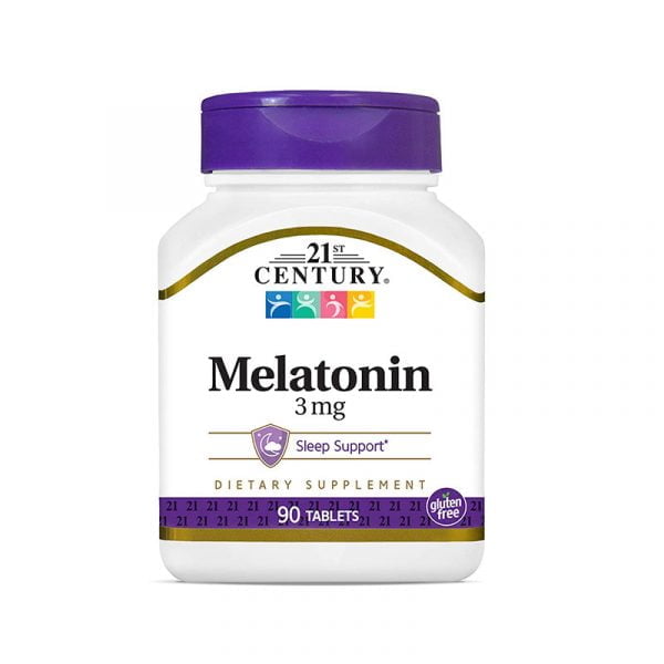 21st Century Melatonin 3mg - 90 Tablets