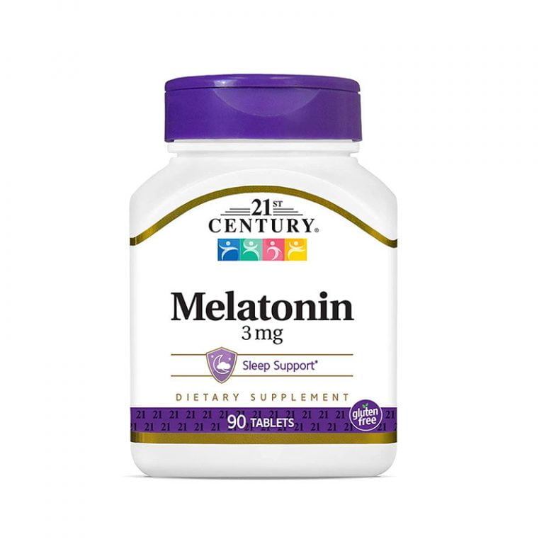 21st Century Melatonin 3mg - 90 Tablets