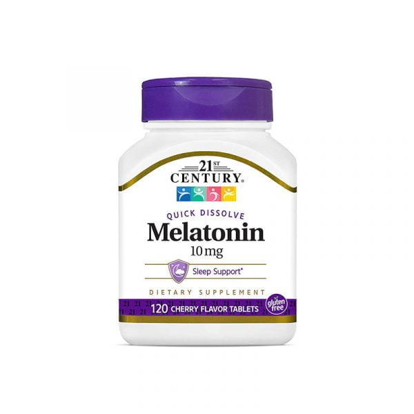 21st Century Melatonin Quick Dissolve 10 mg - 110 Tablets