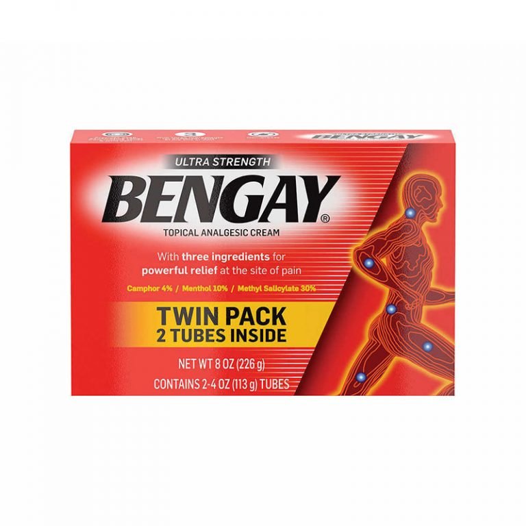 Bengay Twin Pack 2 Tubes Inside