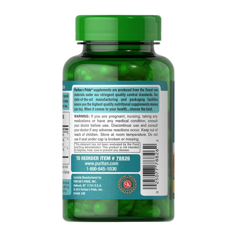 Puritan's Pride Turmeric Curcumin 1000 Mg W/Bioperine - 60 Capsules